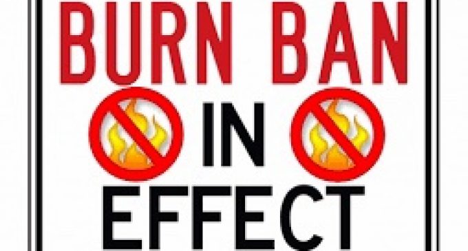 Commissioner’s Vote to Reinstate County Burn Ban