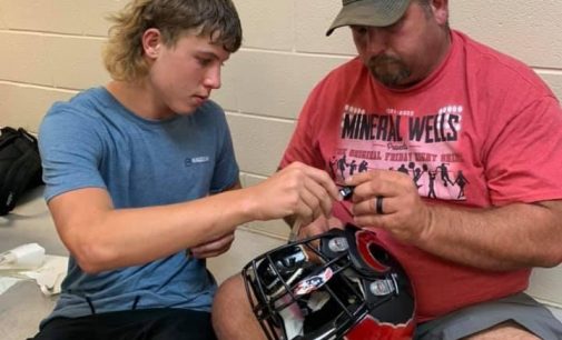 MW Football Helmets Are Ready for Friday Night Lights