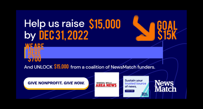 NewsMatch Doubles Your Donation to MWAN Now Through December. Please Help Us Fund Local News to Keep You Informed!