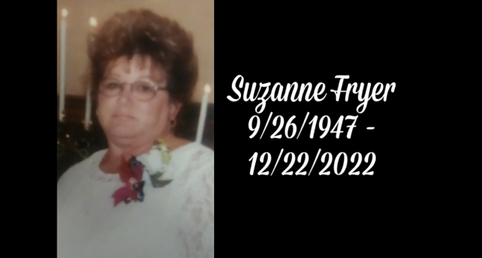 Suzanne Fryer Obituary