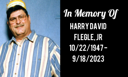 Harry David Flegle JR Obituary