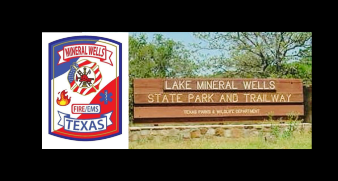 Climber air lifted from Lake Mineral Wells after fall