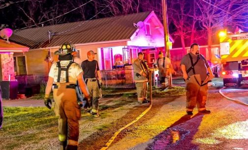 Fire Destroys Multiple Structures in Santo