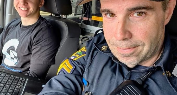 Garner ISD Students Shadow Mineral Wells Police Officers