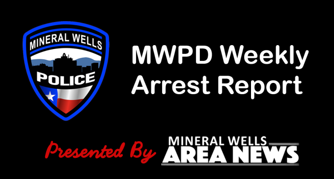 Weekly Arrests Update: Mineral Wells Police November 5-12, 2025