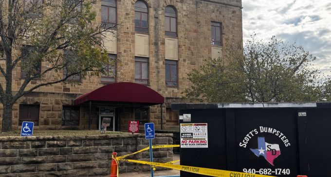 Temporary Closure of Palo Pinto Courthouse Due to Plumbing Leak