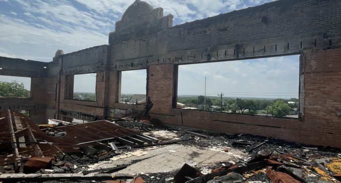 Burned, Aging Fannin School Building as well as a Former Gymnasium to Be Demolished by Mineral Wells ISD
