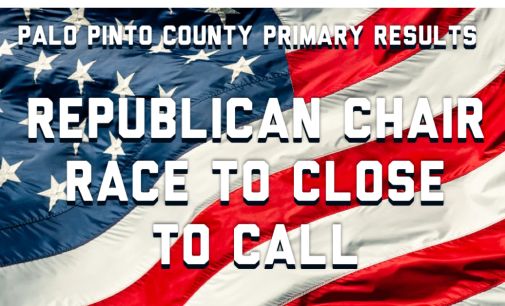 Republican Party Chair Race Too Close to Call in Palo Pinto County Primary