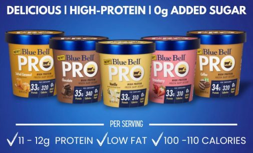 Blue Bell launches new protein-packed ice cream line