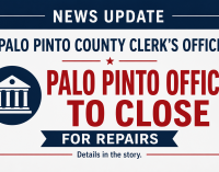 Palo Pinto County Clerk’s Courthouse Office Temporarily Closed for Flood Repairs