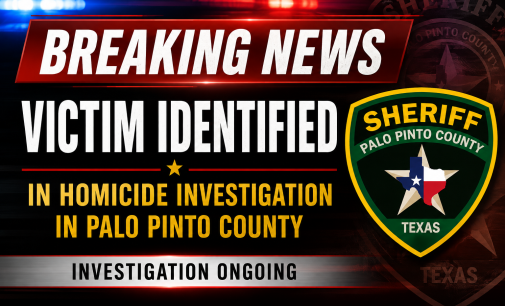 Victim identified in Palo Pinto County homicide; man charged with capital murder