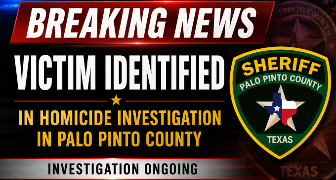 Victim identified in Palo Pinto County homicide; man charged with capital murder
