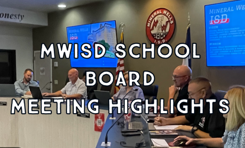 Mineral Wells ISD appoints new trustee, welcomes former superintendent back to district