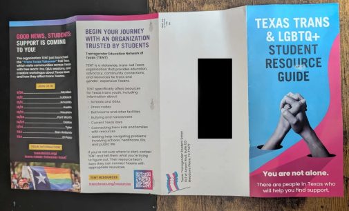 False pamphlets causing backlash and confusion, Texas transgender rights group says